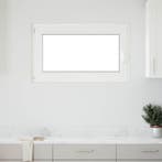 vidaXL Kelderraam RISOR 100 x 60 cm PVC en Glas, Verzenden, Nieuw