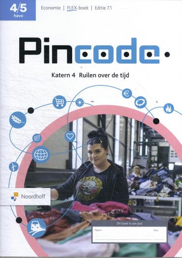 4/5 havo economie katern 4 Ruilen over de tijd / Pincode /, Boeken, Verzenden, Zo goed als nieuw