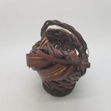 Mand - Handgeweven bloemenmand - Bamboe - Bamboe Ikebana