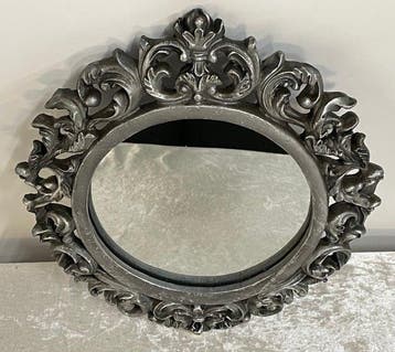 Barokke Spiegel - Cadre - Plâtre - Miroir baroque