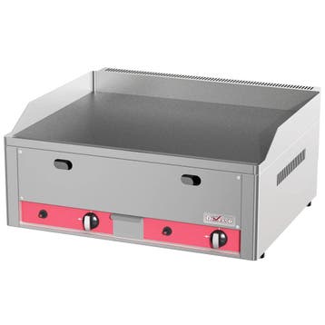 Bak-/Grillplaat | Gas | Glad Oppervlak 620x500 (Gietijzer), Verzenden, Nieuw in verpakking