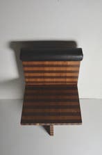 Studio Greca - Fauteuil - Ettore, moderne ode - Hout, Leder