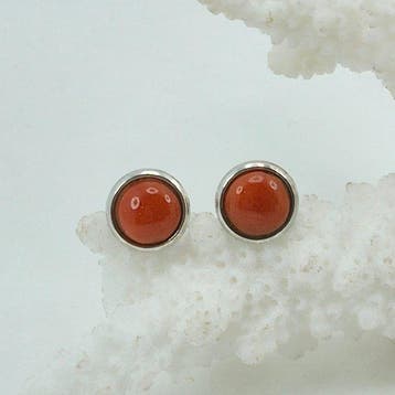 Koraal - Zilver, Zonder reservering - Oorbellen - CORALLO