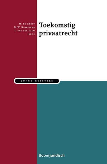 Toekomstig privaatrecht / Jonge meesters 9789462127487, Boeken, Verzenden, Zo goed als nieuw