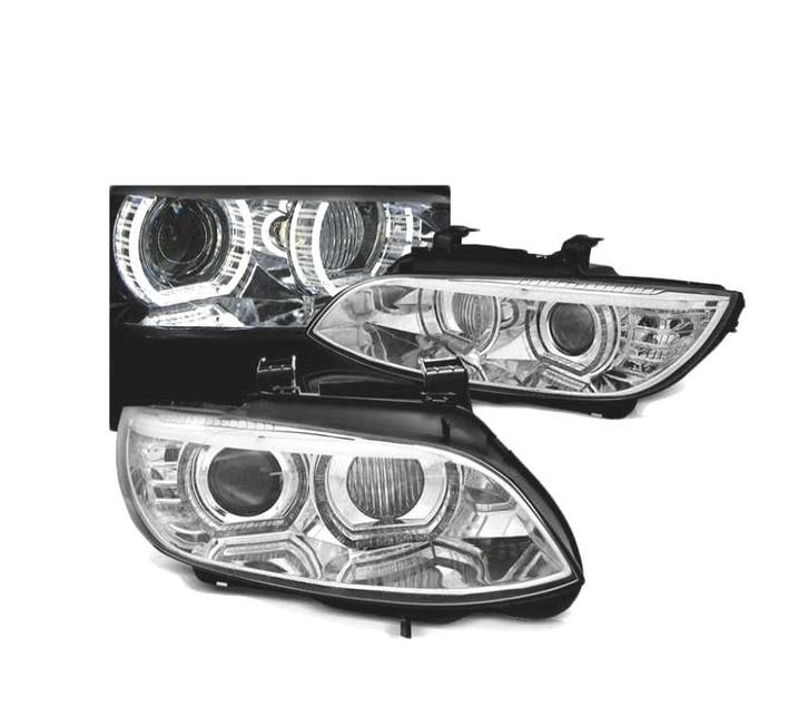 Phares Pour Bmw E92 E93 06-10 Daylight Angel Eyes Led 3D Xen, Autos : Pièces & Accessoires, Éclairage, Envoi