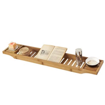 2dekans | SoBuy Badplank van Bamboe – 80 cm – Massief Hout,, Ophalen of Verzenden