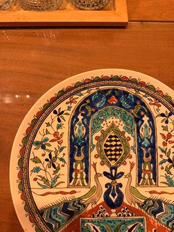 Mehmet Gursoy iznik bord - Mehmet Gursoy - Assiette -, Antiquités & Art