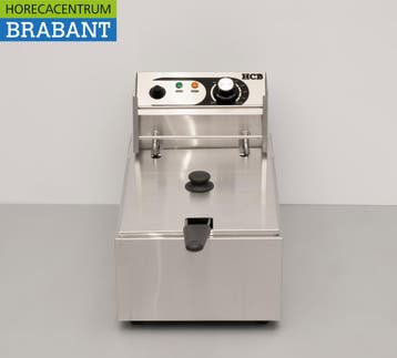 Friteuse HCB en acier inoxydable 6 litres 230V Horeca, Verzenden