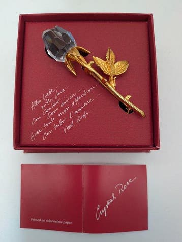 Swarovski - Collection de broches vintage — Raisin, Rose de