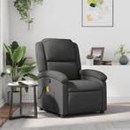 Massagestoel leer grijs | Retour Deal | 65% Korting!, Huis en Inrichting, Zetels | Zetels, Verzenden, Nieuw