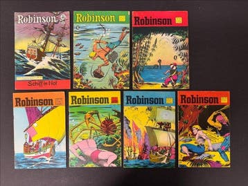 Nick, Falk, Sigurd, Tibor, Robinson - German edition - 1950