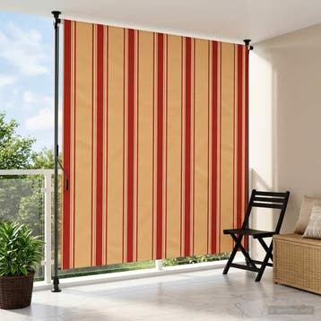 vidaXL Buitenzonwering Rolgordijn Multikleur 120 x 270 cm, Verzenden