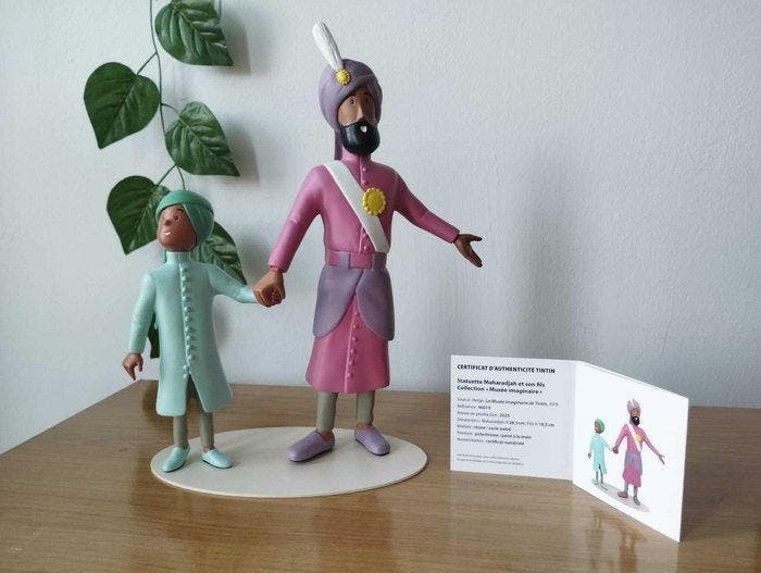Tintinimaginatio - Tintin - MAHARAJÁ Y SU HIJO - Statuette, Boeken, Strips | Comics