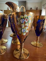 Guerrieri Murano - Service de boisson pour 6 (7) - Verre -, Antiquités & Art