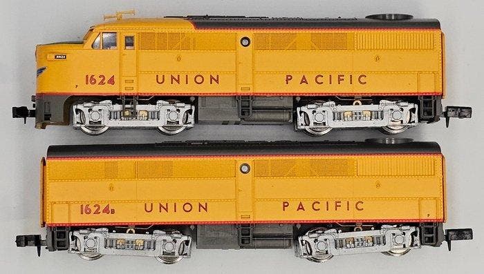 LifeLike N - 7429 - Diesellocomotief (2) - Aangedreven ALCO, Hobby en Vrije tijd, Modeltreinen | N-Spoor