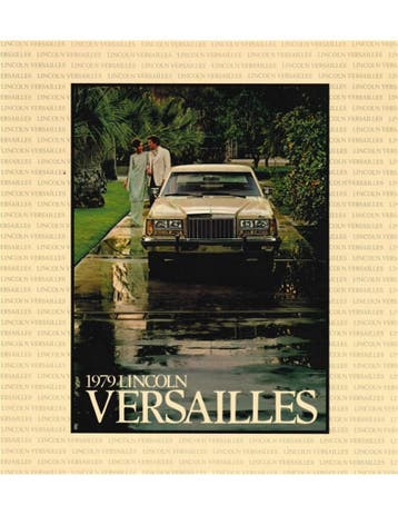 1979 LINCOLN VERSAILLES BROCHURE ENGELS (USA), Boeken, Nieuw