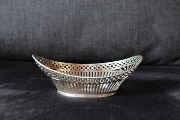 Broodmand (2) - .833 zilver - Set zilveren manden