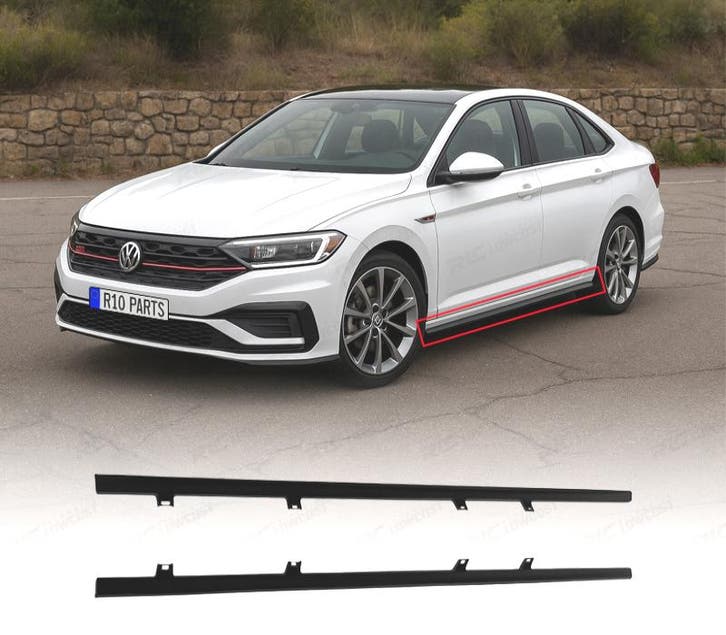 RAJOUTS BAS DE CAISSE VOLKSWAGEN VW JETTA 19- LOOK GLI, Auto-onderdelen, Carrosserie, Verzenden