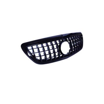 Grill voor mercedes s klasse w222 glanzend zwart