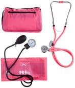 Handmatige bloeddrukmeter multifunctioneel set ST-A056-ROZE, Diversen, Verpleegmiddelen, Verzenden, Nieuw