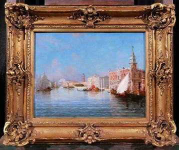 Giuseppe Rossi (1820–1899) - Venice landscpae