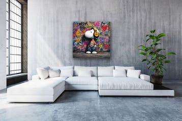 ERIC BRUMETTE - DJ SNOOPY SAVED MY LIFE 72 - Toile L