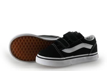 Vans Sneakers Jongens in maat 23½ Zwart, Jongen of Meisje, Schoenen, Zo goed als nieuw, Vans