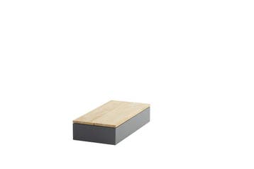 4 Seasons Outdoor Ibiza teak platform zijtafel 84 x 40 cm |, Nieuw