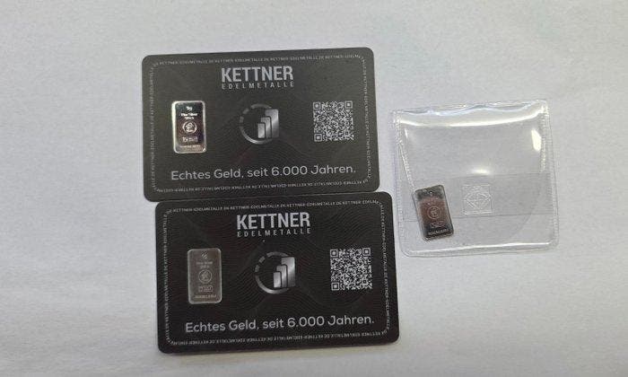 Verenigd Koninkrijk. 2 Pounds / Silver bar 2025/ND (4 Items), Timbres & Monnaies, Monnaies | Europe | Monnaies non-euro