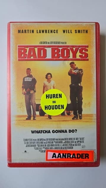 BAD BOYS (EX RENTAL) (VHS), Gebruikt