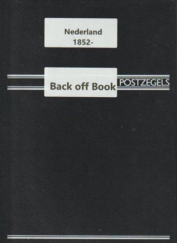 Nederland 1852 - Nederland gebruikt/ongebruikt Back off Book, Gestempeld