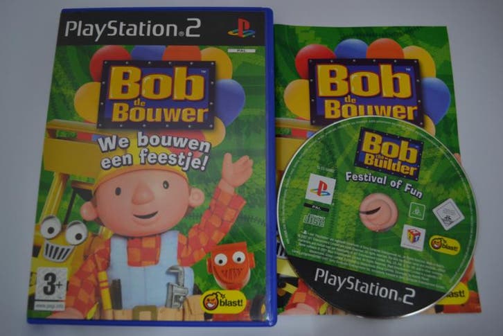 Bob De Bouwer - We Bouwen een Feestje (PS2 PAL), Consoles de jeu & Jeux vidéo, Jeux | Sony PlayStation 2