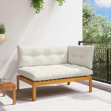 vidaXL Tuin Hoekbank Acaciahout, Tuin en Terras, Verzenden, Nieuw