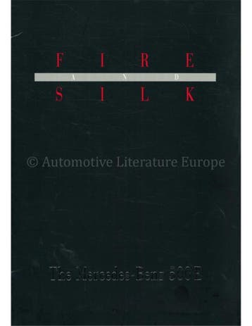 1991 MERCEDES BENZ 500E BROCHURE ENGELS, Nieuw