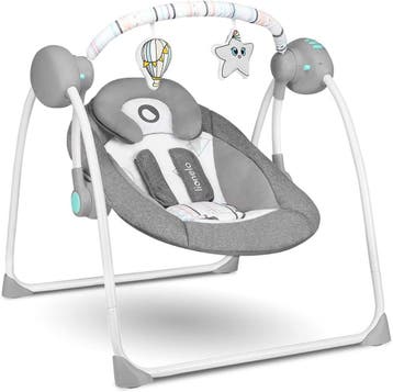 Lionelo Babyschommel -34% | Retour deal | Slaapt als een..., Overige merken, Verzenden, Schommelstoel, Met gordel(s) of riempje(s)