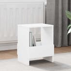 vidaXL Tijdschriftenrek 2 pcs Wit 35 x 30 x 45 cm, Verzenden