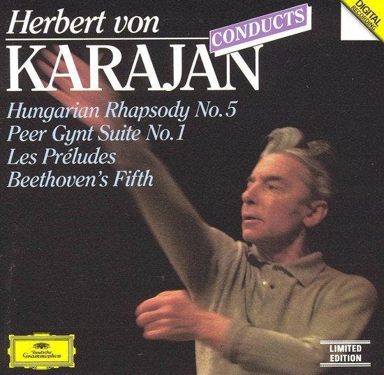 Karajan Conducts Hungarian Rhapsody No. 5, Peer Gynt Suite, Cd's en Dvd's, Cd's | Overige Cd's, Verzenden