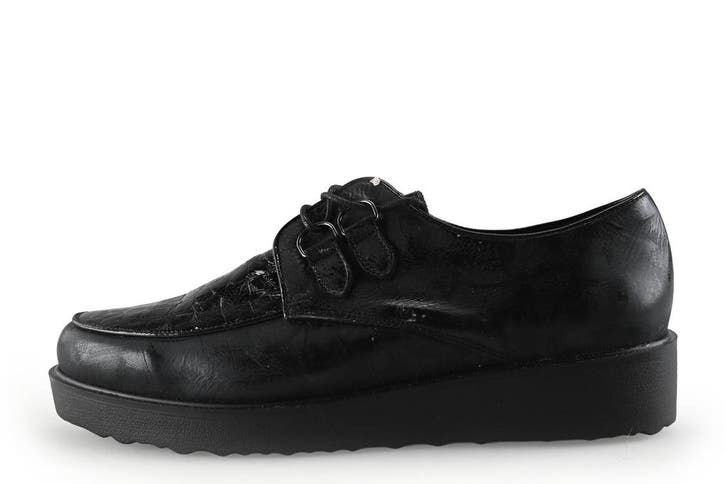Hee Veterschoenen in maat 39 Zwart, Kleding | Dames, Schoenen, Zwart, Zo goed als nieuw, Overige typen, Verzenden