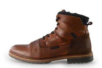 Bullboxer Veterboots in maat 40 Cognac, Kleding | Heren, Schoenen, Overige kleuren, Verzenden, Boots, Gedragen