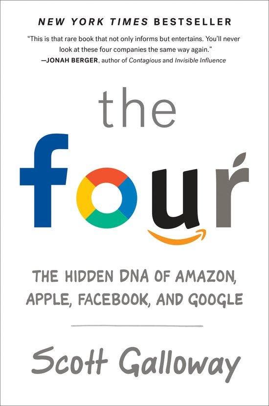 The Four 9780735213654 Scott Galloway, Livres, Langue | Anglais, Envoi