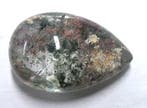 Uniek stuk lodolietkwarts Jardin - 100% natuurlijk Cabochon-, Collections