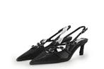 Steve Madden Slingbacks in maat 37 Zwart, Verzenden, Zwart, Steve Madden, Zo goed als nieuw