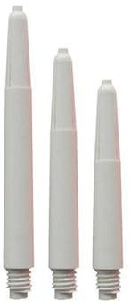 ABC Darts – Kunststof shafts nylon met ring - Wit, Sport en Fitness, Ophalen of Verzenden, Nieuw, Shafts