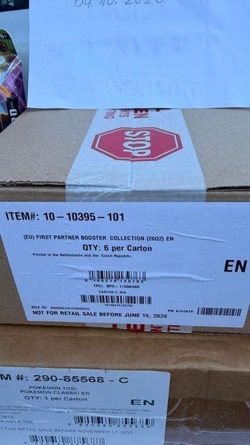 Pokémon - 3 Box, Nieuw