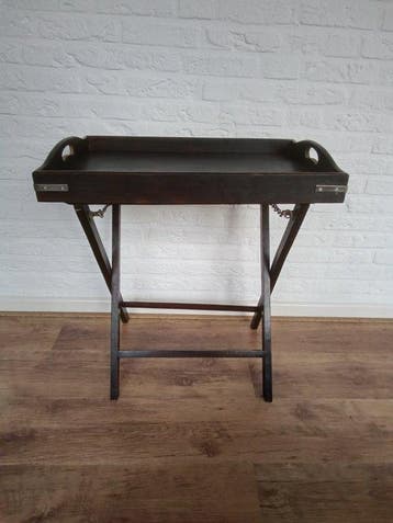 Plateau - Coloniale - Teck - Butlertray Sidetable