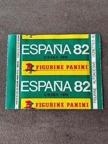 1982 Panini World Cup Original edition - 1 Sticker - Good, Nieuw