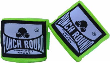 PunchR™ Punch Round™ Perfect Stretch Bandages Neo Groen 460, Verzenden, Nieuw, Overige, Vechtsportbescherming