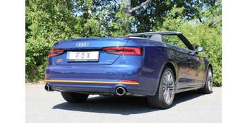 FOX Audi A5 quattro B9 Cabrio einddemper rechts/links voor 1, Auto-onderdelen, Uitlaatsystemen, Verzenden, Nieuw