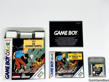 Gameboy Color - TinTin - Le Temple Du Soleil / Kuifje De Zon, Verzenden, Gebruikt