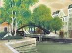 Yves Ganne (1931-2019) - Quai Saint Martin à Paris - NO